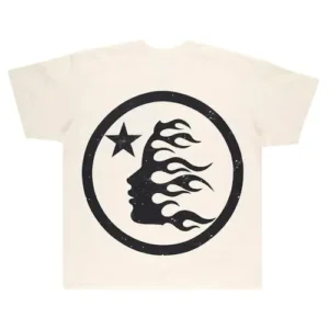 hellstar classic t-shirt white (back)