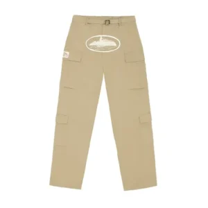 Beige Corteiz Cargos
