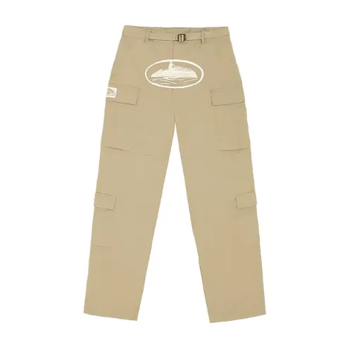 Beige Corteiz Cargos