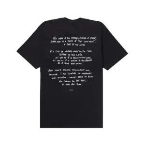 Black supreme corteiz t shirt (Back)