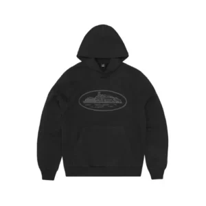 CORTEIZ Alcatraz Hoodie Triple Black