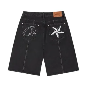 CORTEIZ C Star Shorts Black (Back)