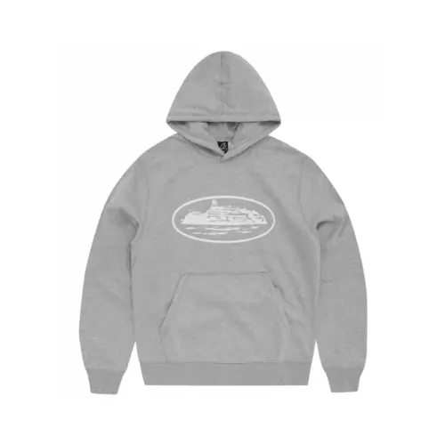 Corteiz Alcatraz Hoodie Grey Corteiz Alcatraz Hoodie Grey