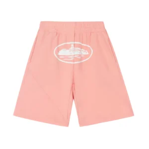 Corteiz Alcatraz Shorts Pink front
