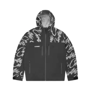 Corteiz Elitework Shell Jacket Black