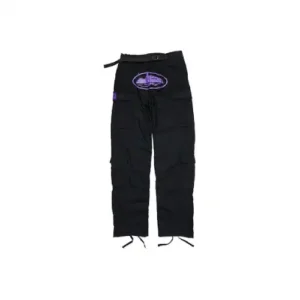 corteiz purp guerillaz cargos