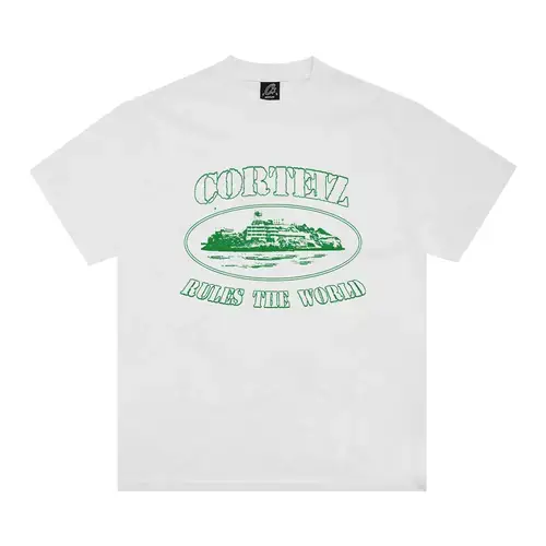 Corteiz Alcatraz T Shirt White Corteiz Alcatraz T Shirt White