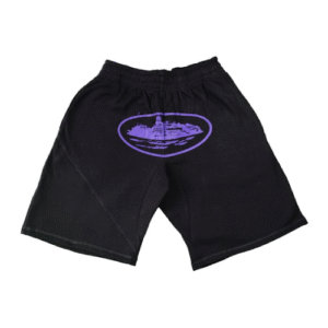 Corteiz-Alcatraz-Shorts-Black-Purple