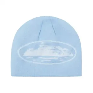 blue corteiz beanie