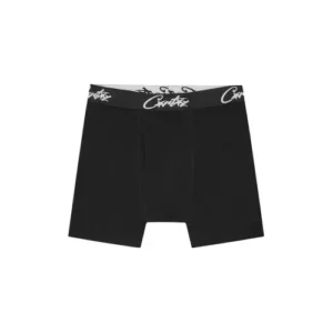 corteiz boxer shorts black