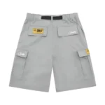 corteiz cargo shorts grey (Back)