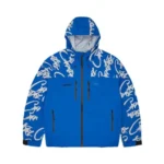 corteiz elitework jacket blue