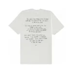 corteiz rules the world t shirt white (Back)