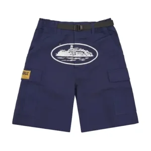 Navy CORTEIZ Cargo Shorts