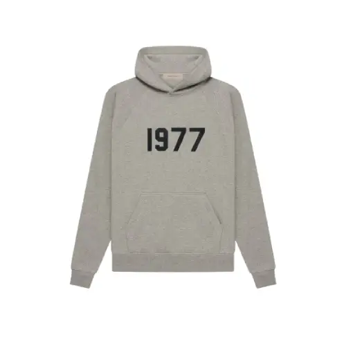 Grey 1977 Essentials Hoodie Grey 1977 Essentials Hoodie