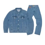CORTEIZ Denim Tracksuit Blue