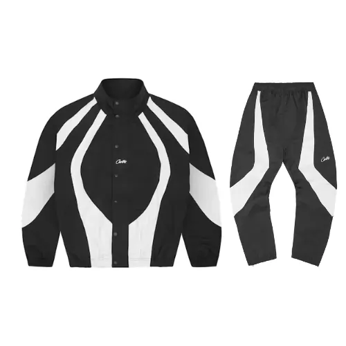 CORTEIZ Vertigo Shuku Tracksuit Black Corteiz Vertigo Shuku Tracksuit Black