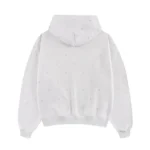 unknown london white hoodie Back