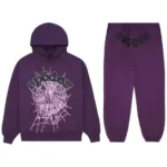 Purple SP5DER Tracksuit
