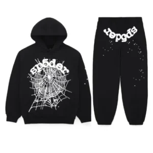 SP5DER Tracksuit Black