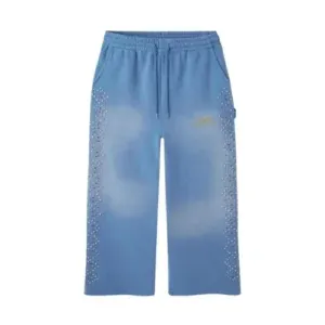 HMDD Crystal Sweatpants Powder Blue