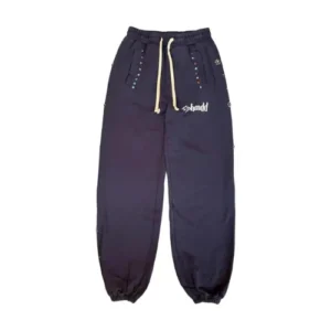 HMDD Flower Studded Scrunch Sweats
