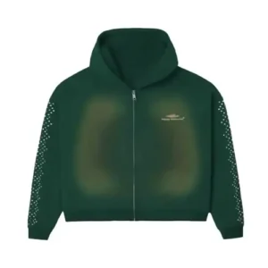 hmdd crystal hoodie Green