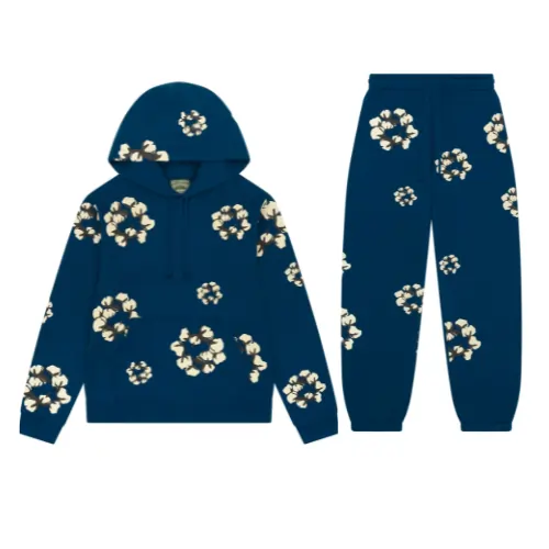 Denim Tears Navy Blue Tracksuit