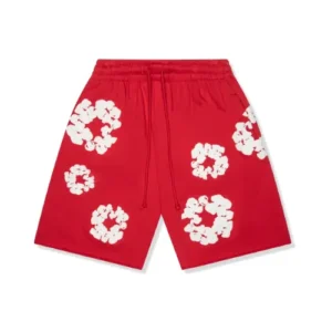 Denim Tears Red Shorts