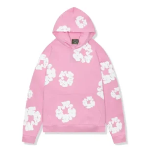 Denim Tears Pink Hoodie