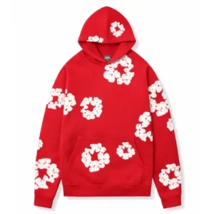 Denim Tears Red Hoodie