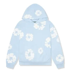 Denim Tears Light Blue Hoodie